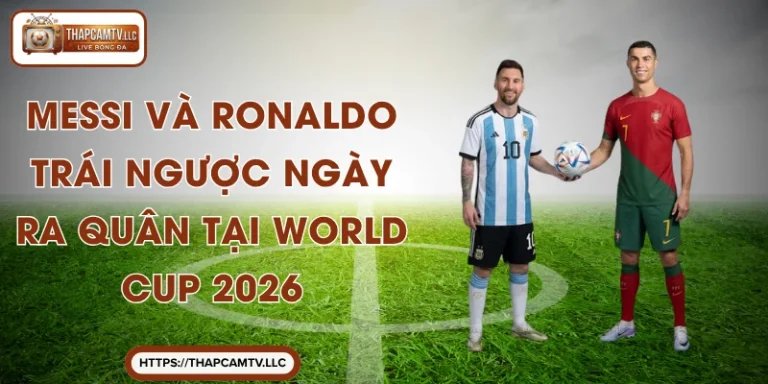 Messi Và Ronaldo Trái Ngược Ngày Ra Quân Tại World Cup 2026
